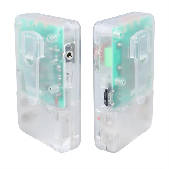 Starnic ST-821 AM-FM Şeffaf Analog Hapishane Radyosu - Resim 3