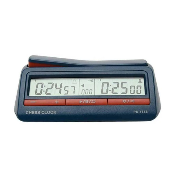 Dijital Satranç & Tavla Oyun Saati – Ayarlanabilir Kronometre, Taşınabilir, Dayanıklı - Resim 4