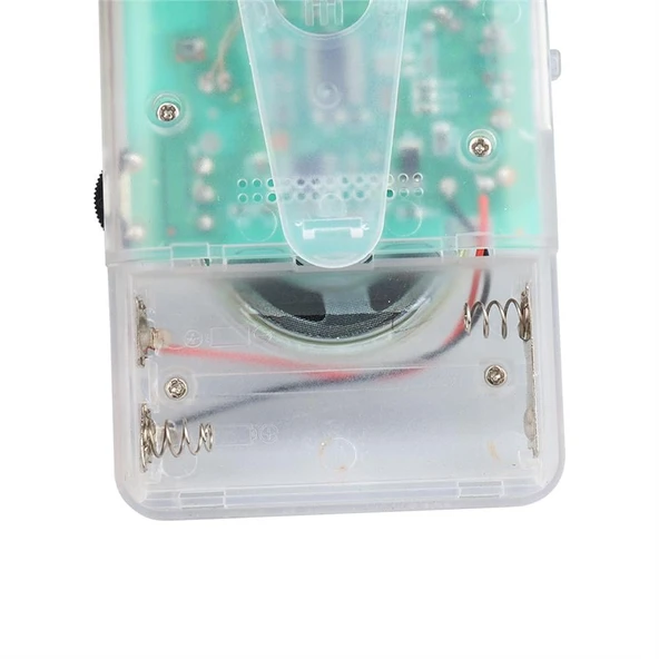 Starnic ST-821 AM-FM Şeffaf Analog Hapishane Radyosu ürün görseli 1