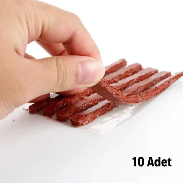 BUFFER® 10 Adet Lastik Onarım İçin Lastik Tamir Fitili Yedek Lastik Fitili - Resim 5