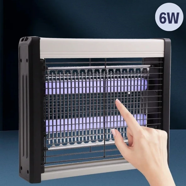 6W Taşınabilir ve Asılabilir Elektrikli Led Sivrisinek Yok Edici Hem Gece Lambası Hem Haşere Engelleyici Makine - Resim 3