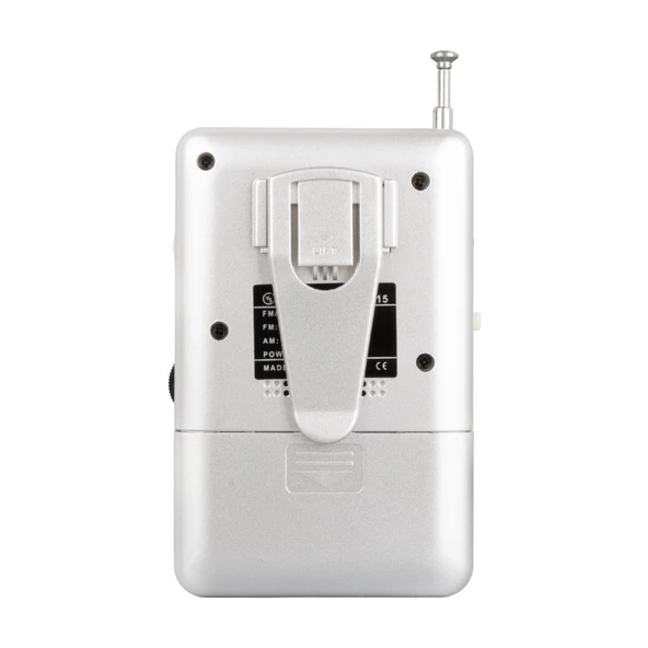 Sonivox VS-R115 Gümüş Renk Analog Fm Radyo - Resim 2