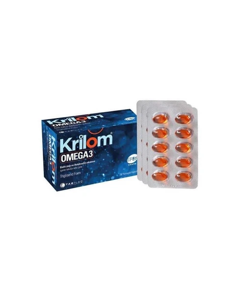 Krilom Omega 3 50 Yumuşak Kapsül ürün görseli