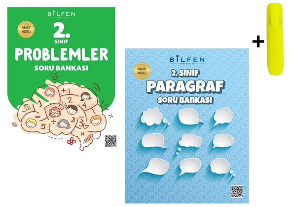 Bilfen Yayıncılık 2.Sınıf Problem Ve Paragraf Soru Bankası Yeni Ürün ürün görseli