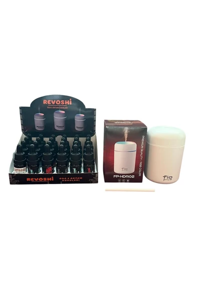 REVOSHİ ODA KOKU ESANSI HEDİYE BUHURDANLIK