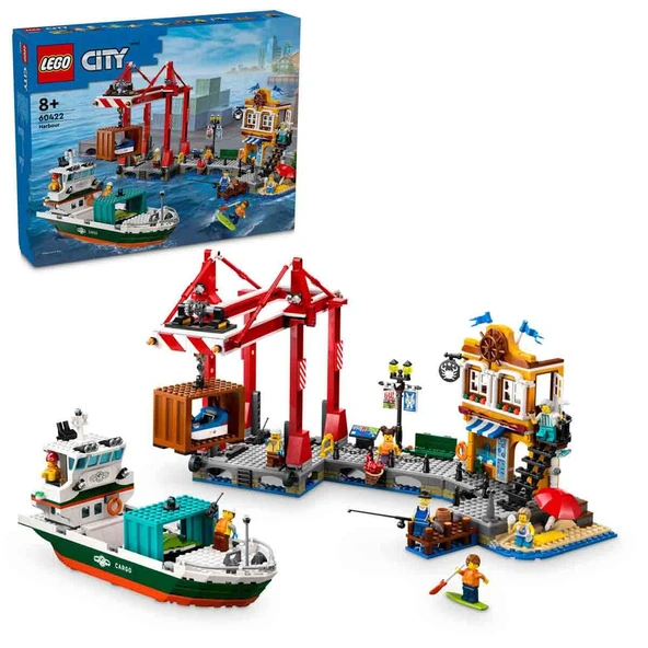 Lego 60422 City Yük Gemili Liman ürün görseli 1