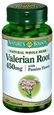 Natures Bounty Valerian Root 450 mg with Passion Flower 100 Kapsül - Resim 2