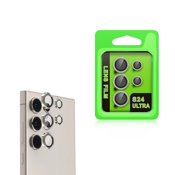 Galaxy S24 Ultra Kamera Lens Koruyucu CL-07 - Resim 3