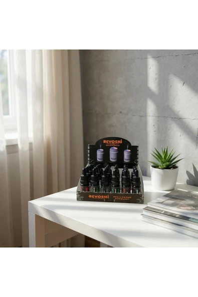 REVOSHİ Esansiyel Uçucu Yağ Buhurdanlık Yağı Hava Nemlendirici Aroma Difüzörü Kokusu Esans 24LÜ