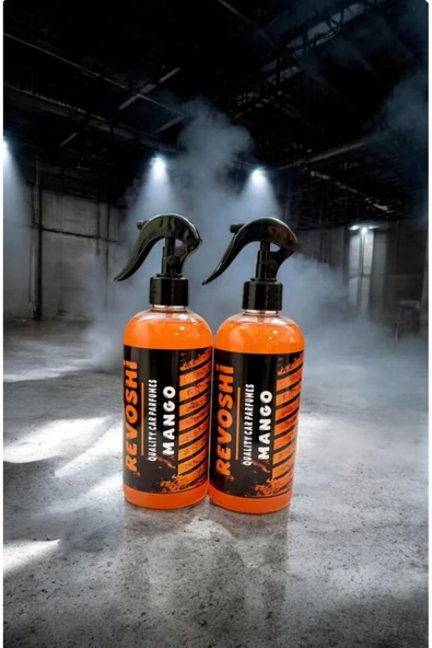 REVOSHİ 2 Adet 500ml Mango Sprey Araç Koku SETİ - 2
