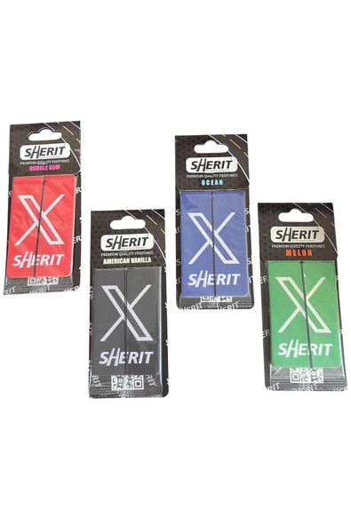 REVOSHİ SHERİT 4 LÜ SET ARABA KOKUSU - 2