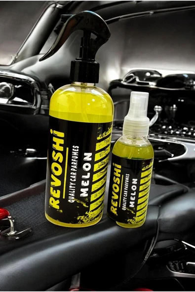 REVOSHİ 500ml Kavun + 150 ml Kavun Sprey Araç Koku SETİ - 2