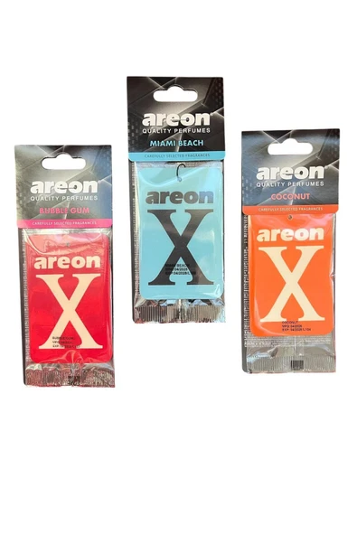 REVOSHİ AREON Süper Karma 3'lü Set Oto Araç Kokuları