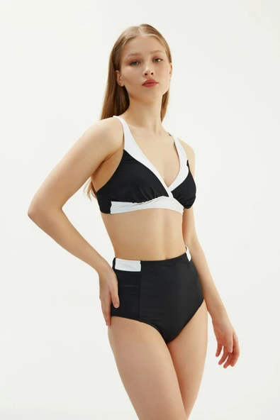 Eros 2048 Siyah Toparlayıcı Bikini Takımı - Resim 2