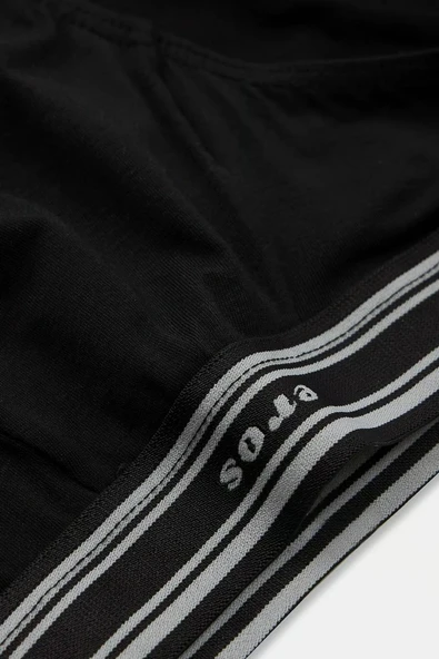 Eros 052 Siyah Mikro Modal Erkek Slip - Resim 2