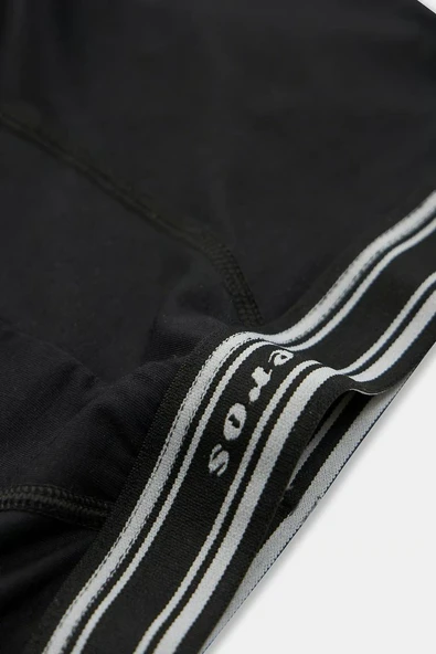 Eros 051 Siyah Mikro Modal Erkek Boxer - Resim 2