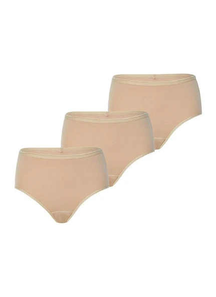 Blackspade 1577 Ten 3'Lü Paket Pamuklu Yüksek Bel Külot ürün görseli 1