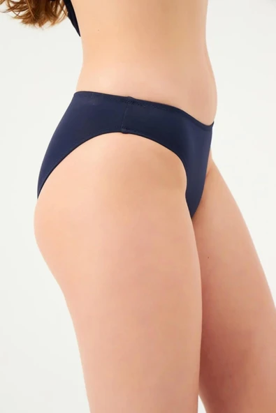 Eros 824 Lacivert 4 Cm Orta Kenar Bikini Altı - Resim 2