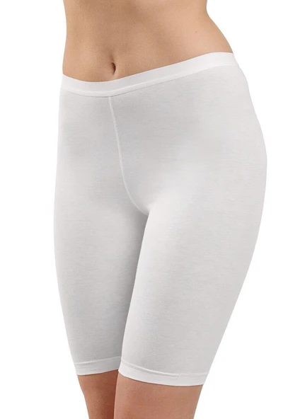 Blackspade 1309 Beyaz Pamuklu Kadın Kısa Tayt ürün görseli