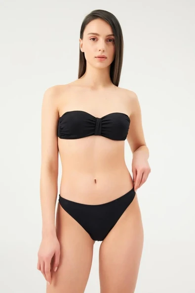 Eros 2503 Siyah Straplez Bikini Üstü - Resim 2