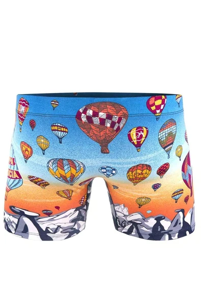 Doreanse 1819 Cappadocia Desenli Modal Erkek Boxer - Resim 3