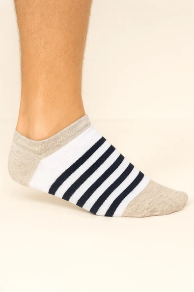 Plus Scorpion Erkek Pamuklu Sneaker Çorap 3’lü Paket – 40-44 Numara ürün görseli