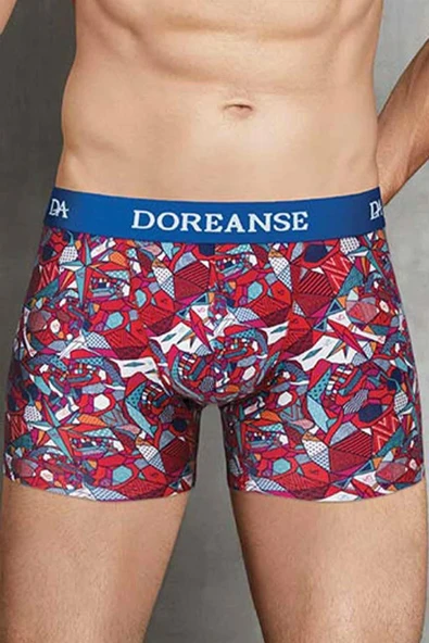 Doreanse 1703 Punk Kafa Desenli Modal Boxer ürün görseli