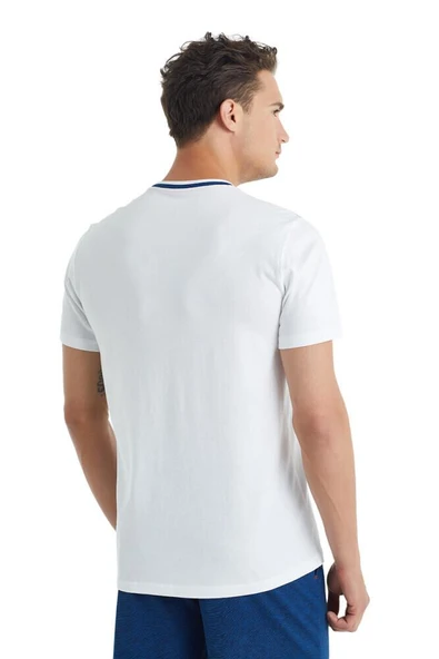 Blackspade 40018 Beyaz Modal Erkek Şort Takım - Resim 4