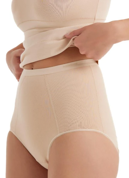 Blackspade 1325 Ten Pamuk Modal Kadın Külot Korse - Resim 2