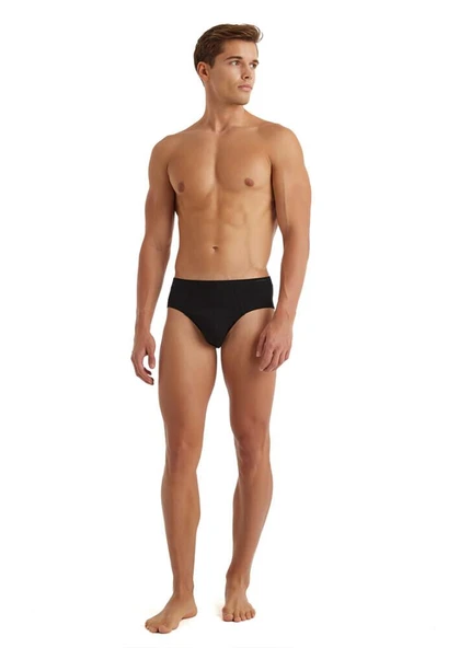 Blackspade 9625 2'Li Paket Siyah Pamuklu Erkek Slip ürün görseli 1