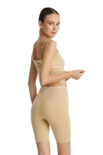 Blackspade 1309 Ten Pamuklu Kadın Kısa Tayt - Resim 6