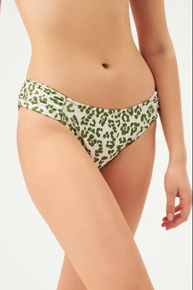 Eros 1045 Yeşil Straplez Kaplı Bikini Takımı - Resim 4