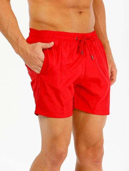 Eros 2900 Kırmızı Mikro Erkek Deniz Şortu - Resim 2