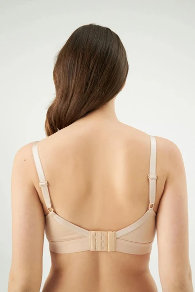 Eros 500 Ten Pamuklu Balensiz Emzirme Sütyeni - Resim 4