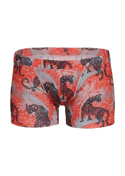 Doreanse 1709 Exotiger Desenli Modal Erkek Boxer - Resim 3