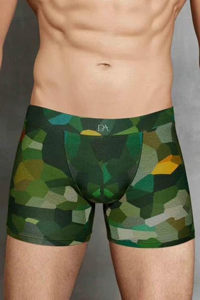 Doreanse 1804 Mandarin Desenli Modal Erkek Boxer ürün görseli 1