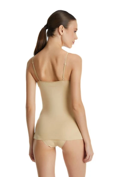 Blackspade 1951 Ten Likralı İp Askılı Kadın Atlet - Resim 5