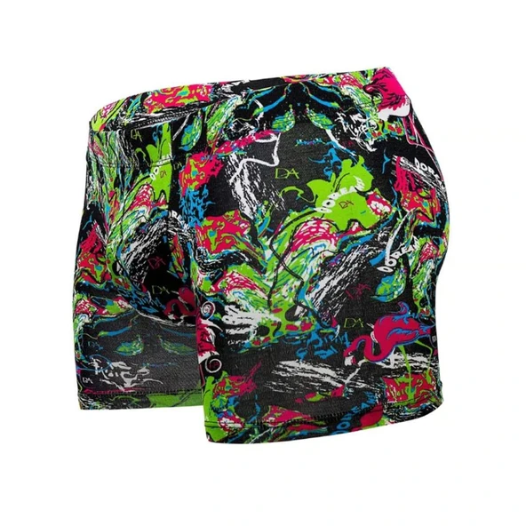 Doreanse 1821 Swan İn Ecstasy Desenli Modal Erkek Boxer - Resim 4