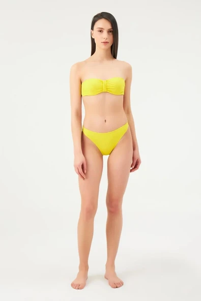 Eros 2503 Sarı Straplez Bikini Üstü - Resim 2