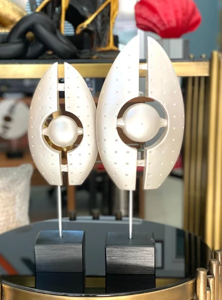 2 Li Göz Biblo Heykel Özel Tasarım Obje - 3