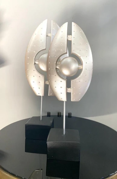 2 Li Göz Biblo Heykel Özel Tasarım Obje - 5