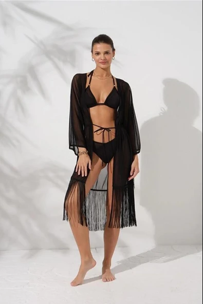 Pierre Cardin 231815 Siyah Tunik Pareo ürün görseli 1