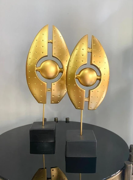 2 Li Göz Biblo Heykel Özel Tasarım Obje - 12