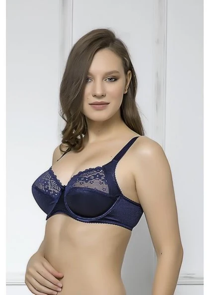 Moonlight 2114 Ten Balenli Dantel Detaylı Toplarlayıcı Sütyen ürün görseli 1