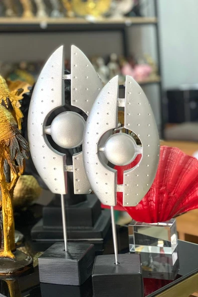 2 Li Göz Biblo Heykel Özel Tasarım Obje - 6