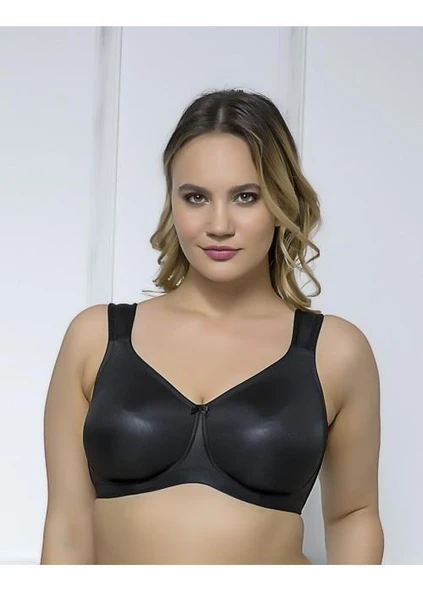 Moonlight 2118 Siyah Balensiz 2 Beden Küçülten Kalın Askılı Toparlayıcı Sütyen ürün görseli 1