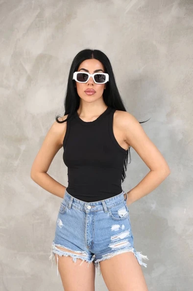 Kolsuz Badi Bluz - Siyah ürün görseli