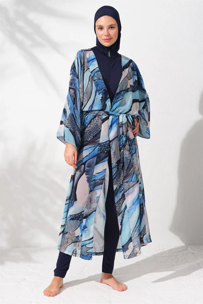 Pierre Cardin 231980 Desenli Kaftan Pareo ürün görseli 1