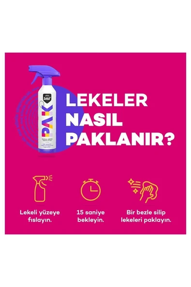 Selsil Pak Mucize Köpük Temizleyici Sprey 500 ml x 2 adet - Resim 5