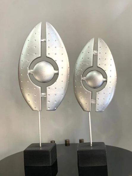 2 Li Göz Biblo Heykel Özel Tasarım Obje - 7